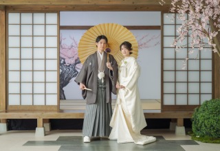 和庭園（スタジオ撮影）