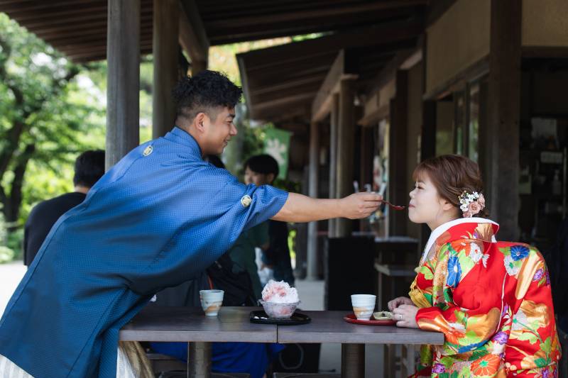 休憩を挟みながら