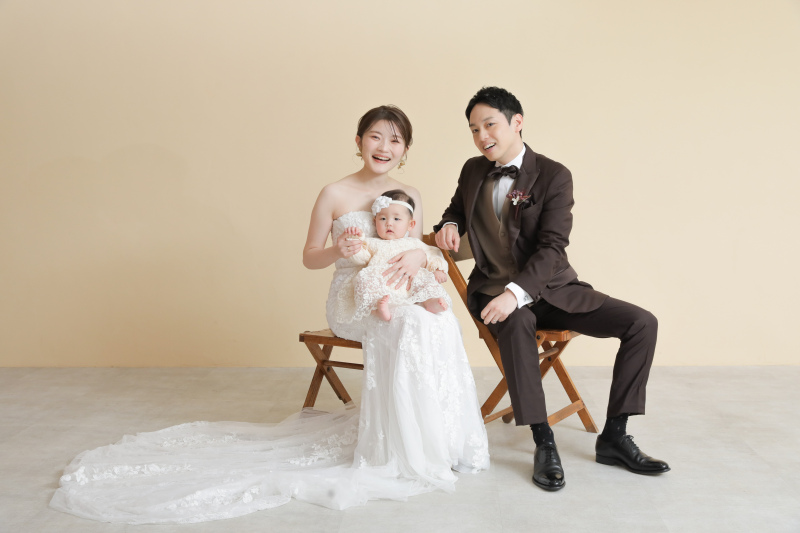 ベビちゃんもお色直し