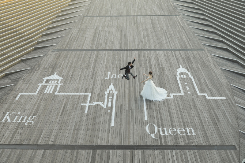 夕景から夜景へ　―大さん橋撮影のご紹介―