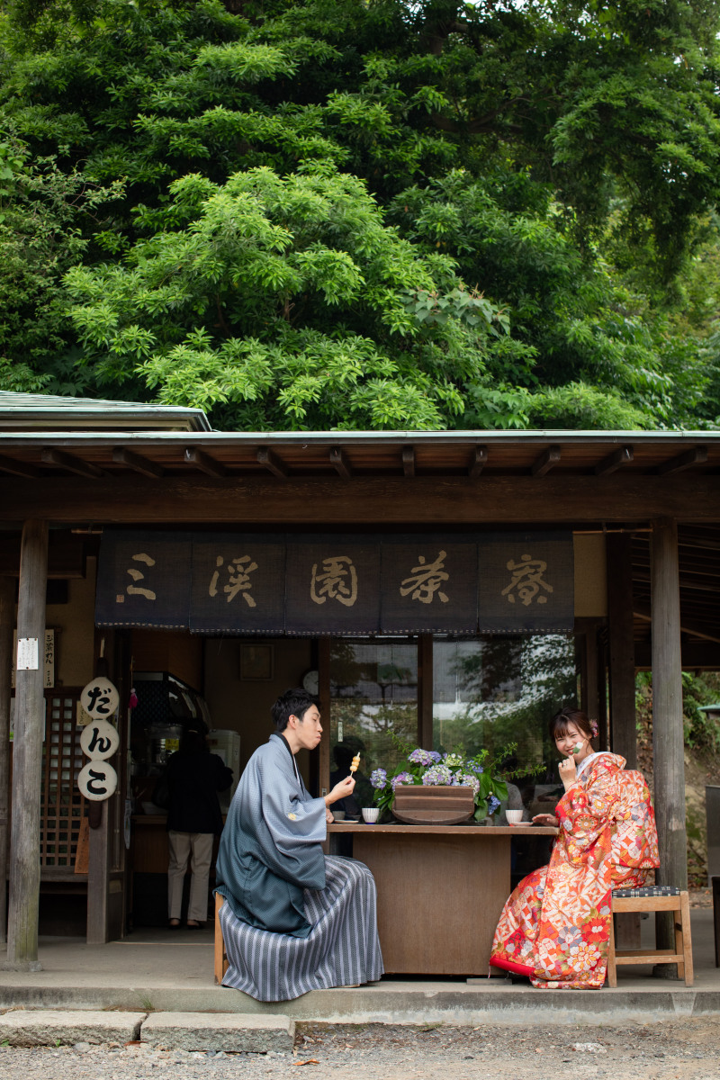 三渓園のマストショット