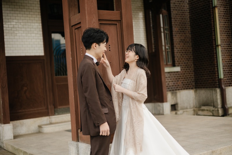 ラストは外でオフショット。