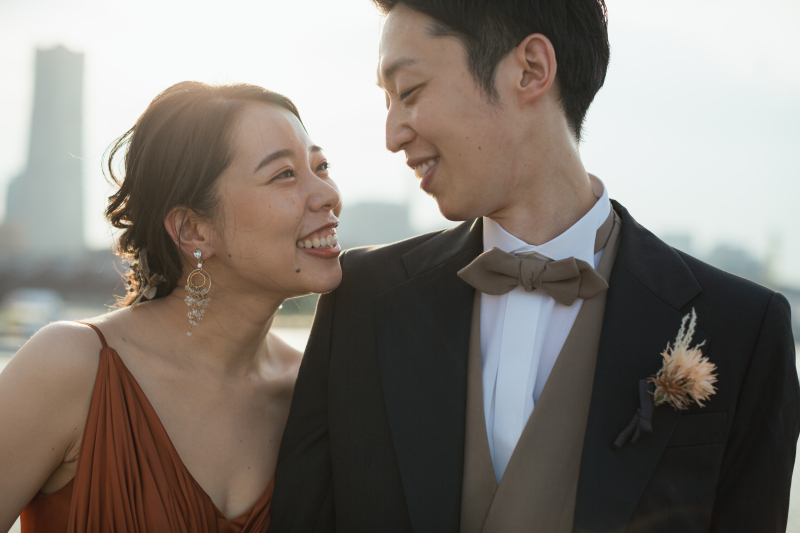 笑顔が素敵なお二人