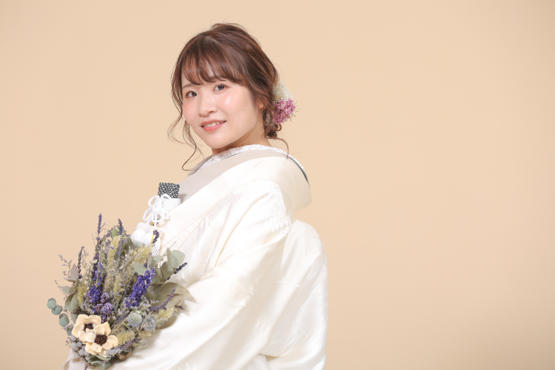 ベージュの背景でも♪