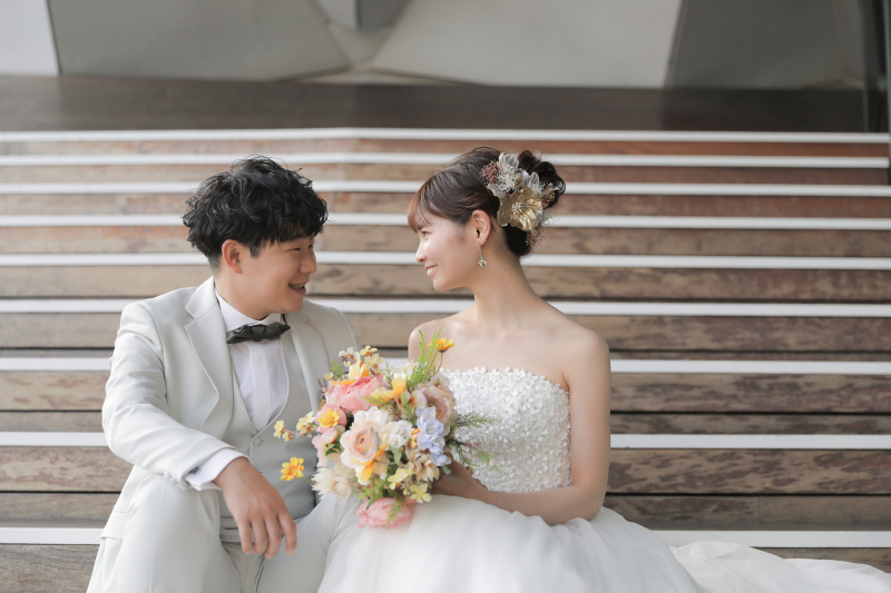 リラックスした表情