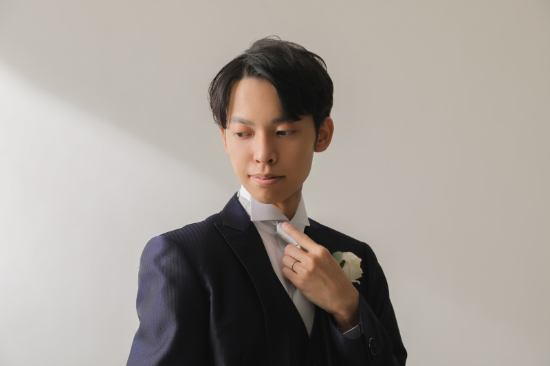 新郎様のソロカット
