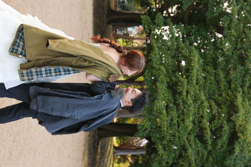 和装はスタジオ　洋装はロケーションで