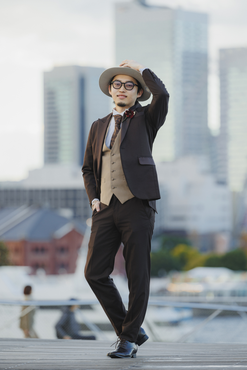新郎様ソロショット