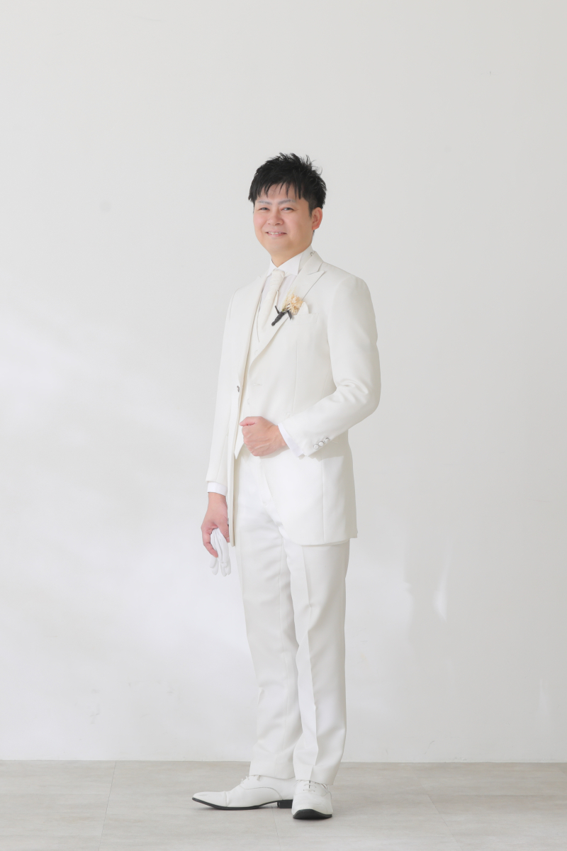 新郎様のソロカット