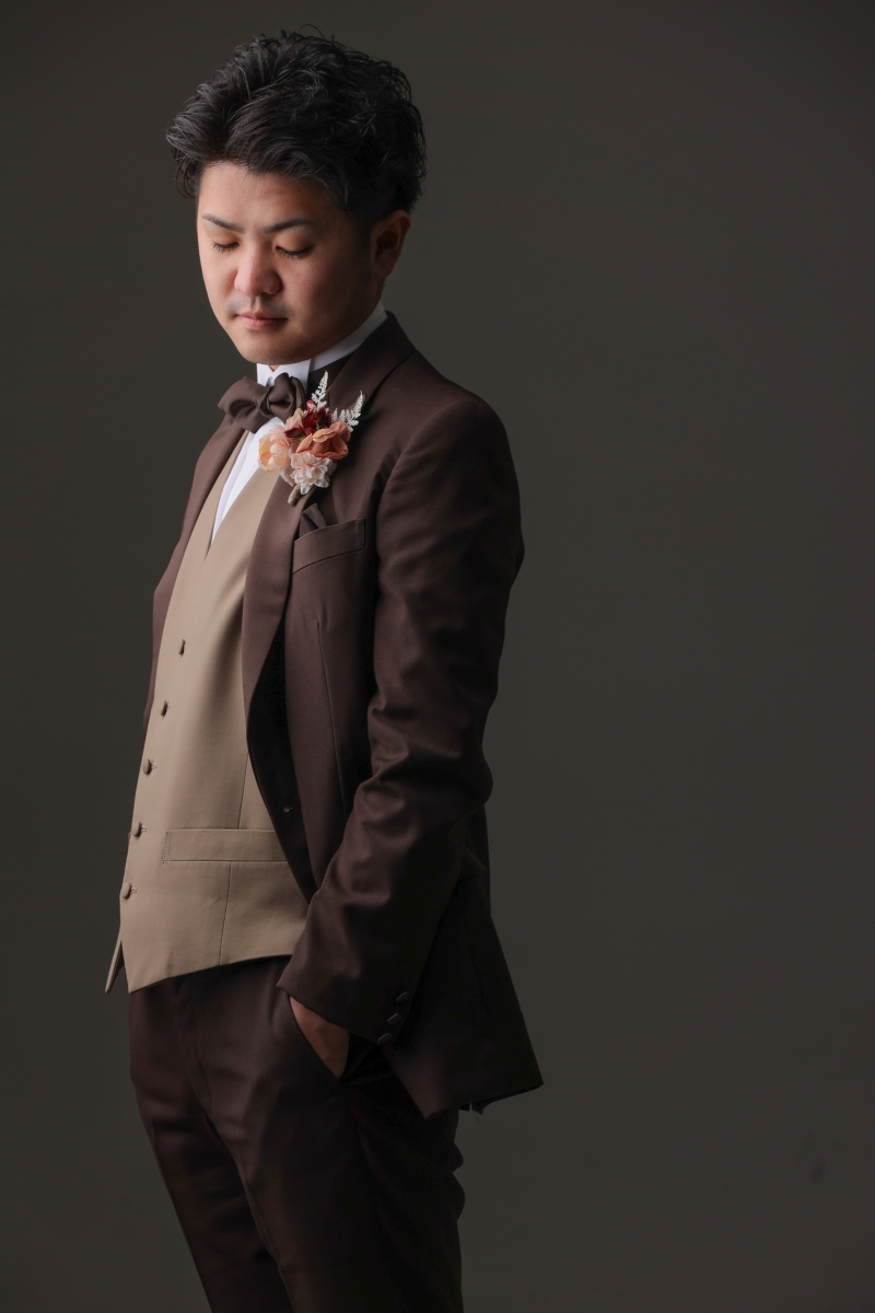 新郎様のソロカット