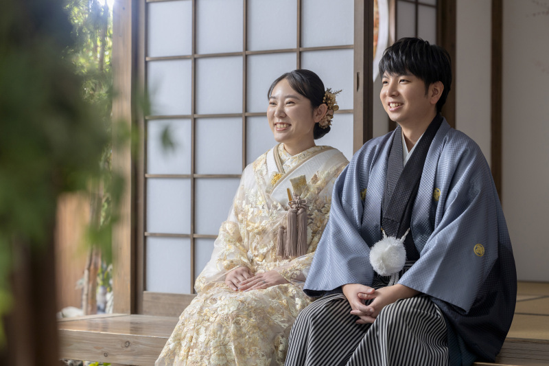 お茶室の周りで昔ながらのかっちりしたお写真以外も