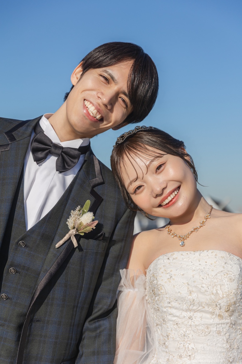 締めはニコニコスマイルで