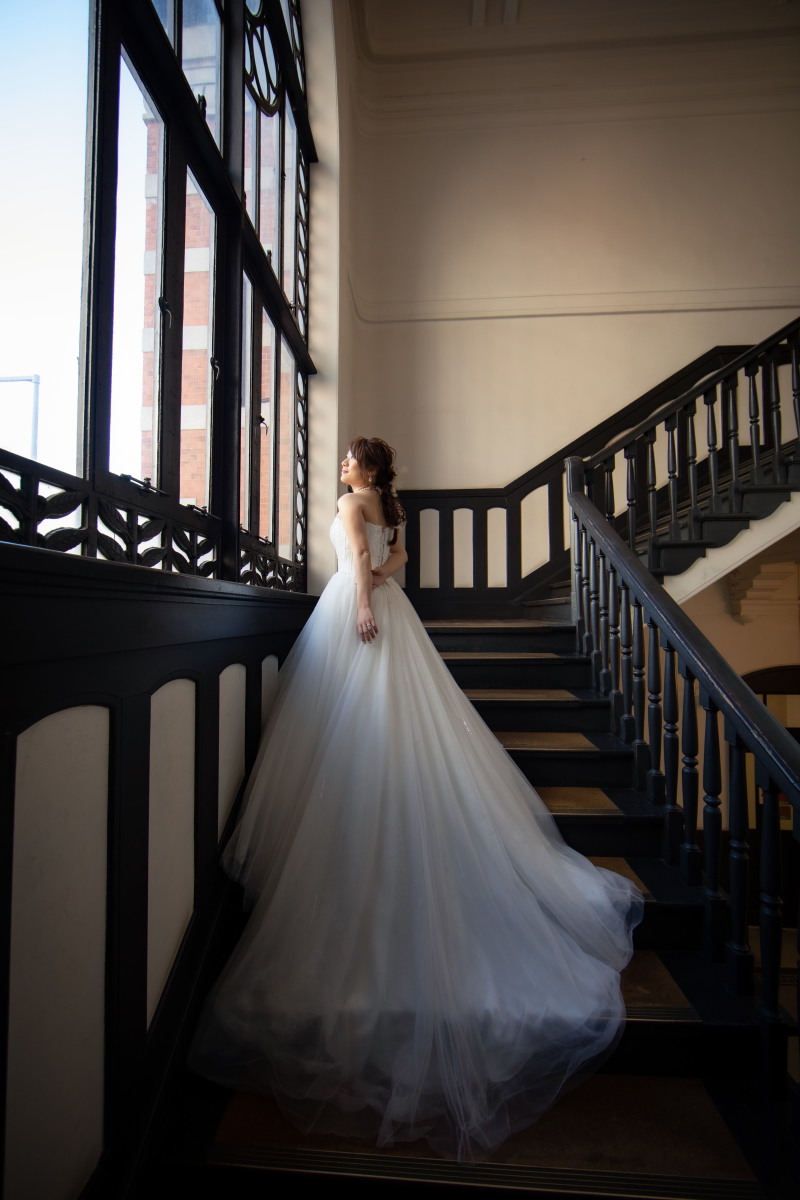 ドレスを綺麗に残すために