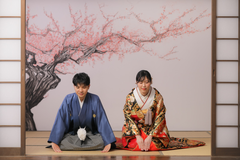 お辞儀のポーズ