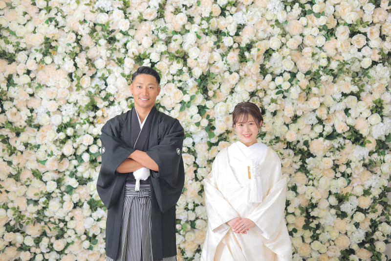 白無垢にチェンジ