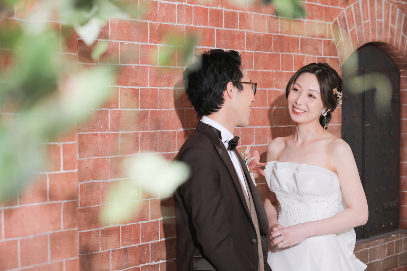 見つめ合うお2人