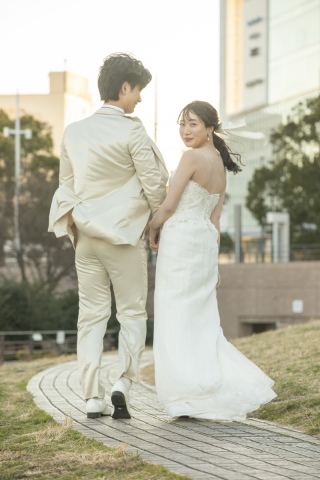 晴天に恵まれたメモリアルパーク