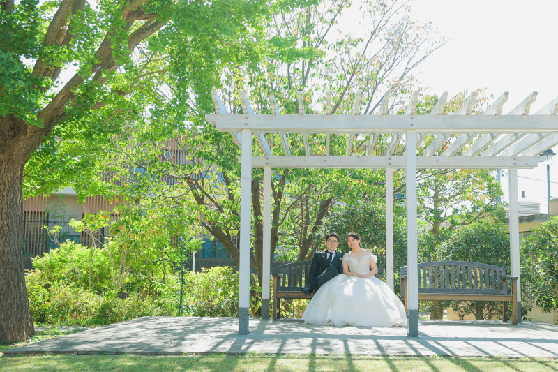 爽やかなガーデン