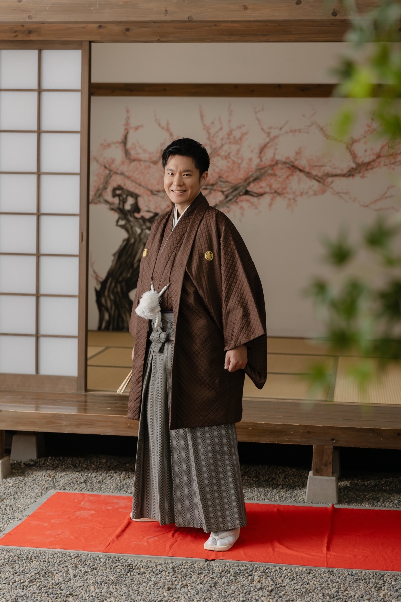 新郎様のソロカットも。