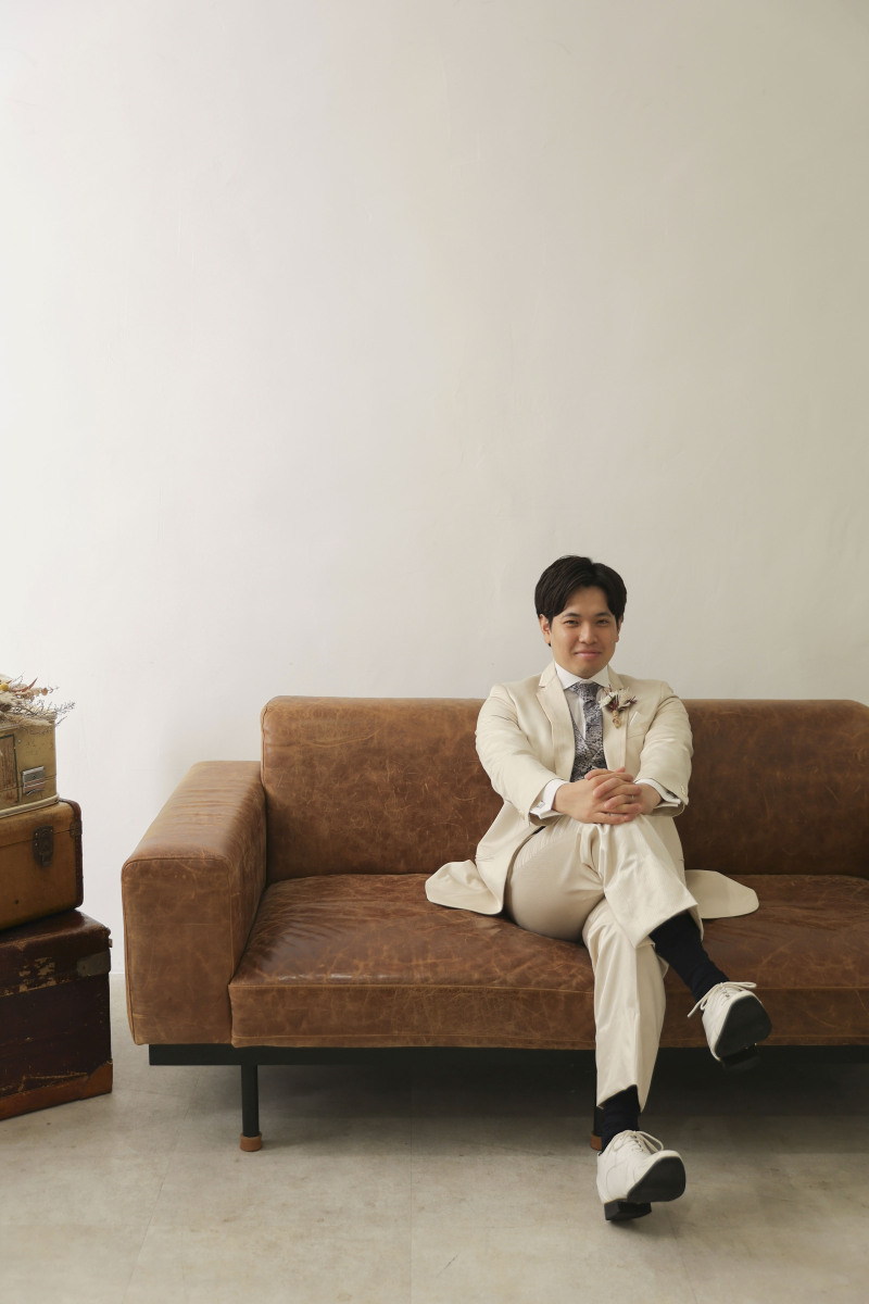 新郎様のソロショット
