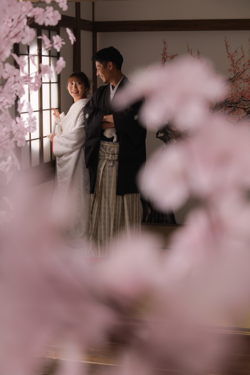 桜に囲まれて♡