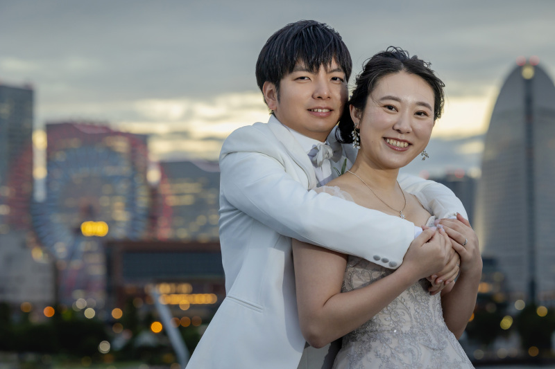 ぎゅっとくっついて