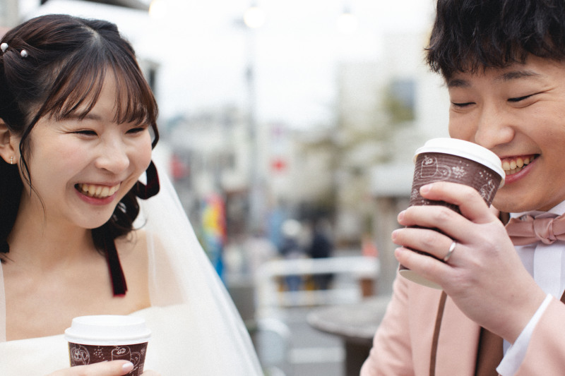 休憩中のオフの感じがとっても素敵。