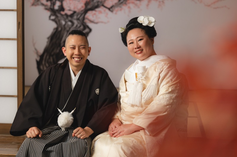 白無垢にチェンジ！