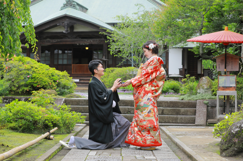 プロポーズシーン