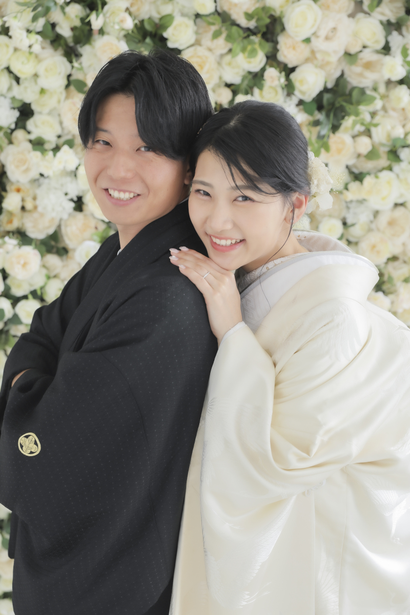 フラワーウォールにて2