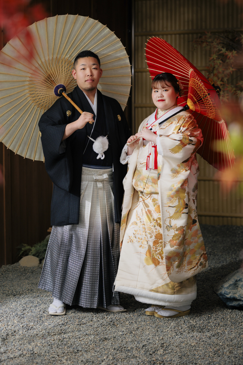 和装屋内庭園撮影♪