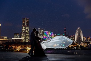 屋内庭園・大桟橋ロケーション