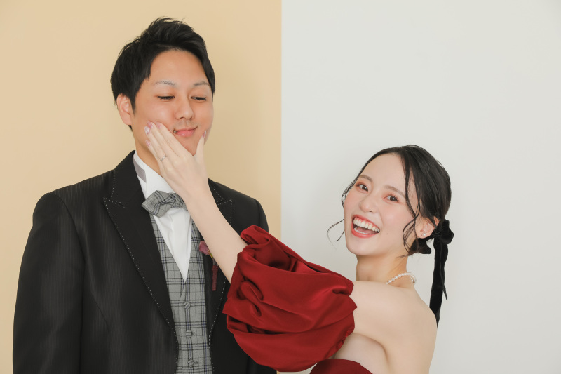 ご新婦様から!