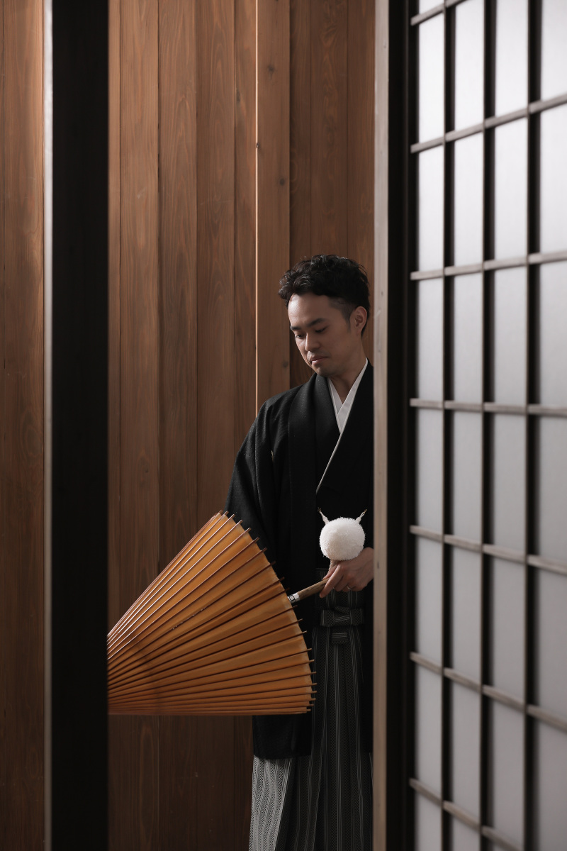 凛々しい新郎様