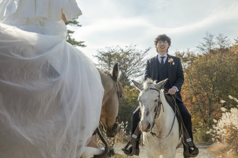 朗らかな新郎様