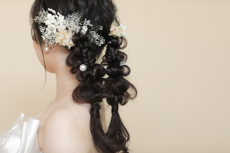 ツインな編み下ろし