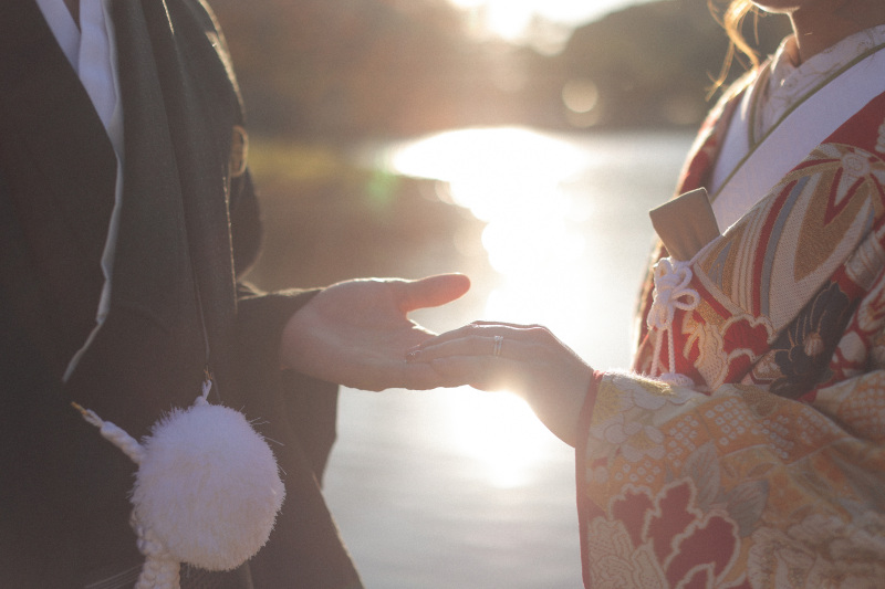 お手元のアップ