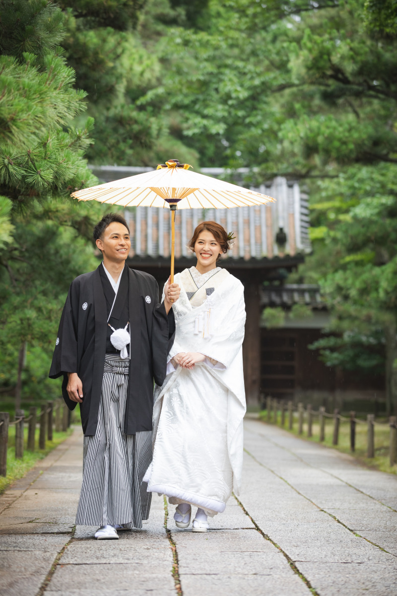 二人の笑顔も大事な要素