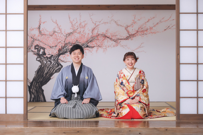 お正座のカット