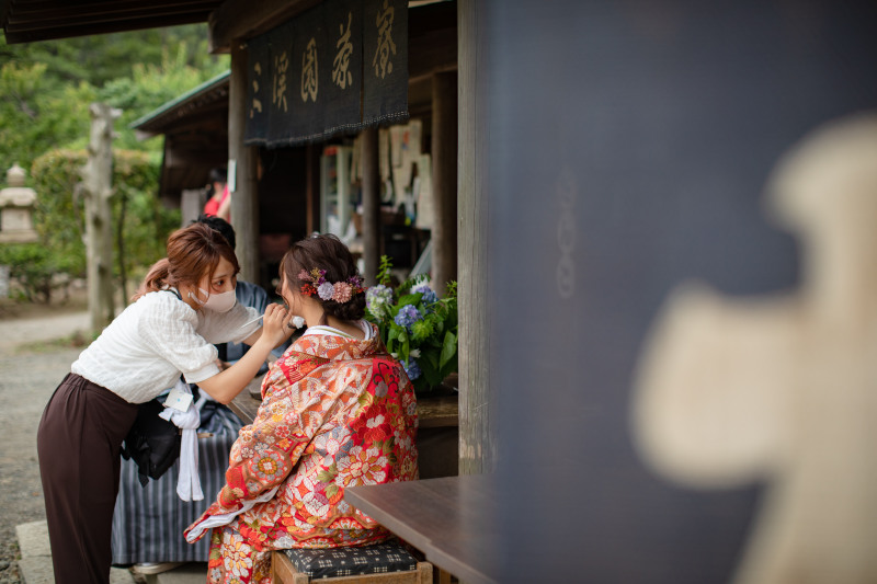 ヘアメイクスタッフの存在