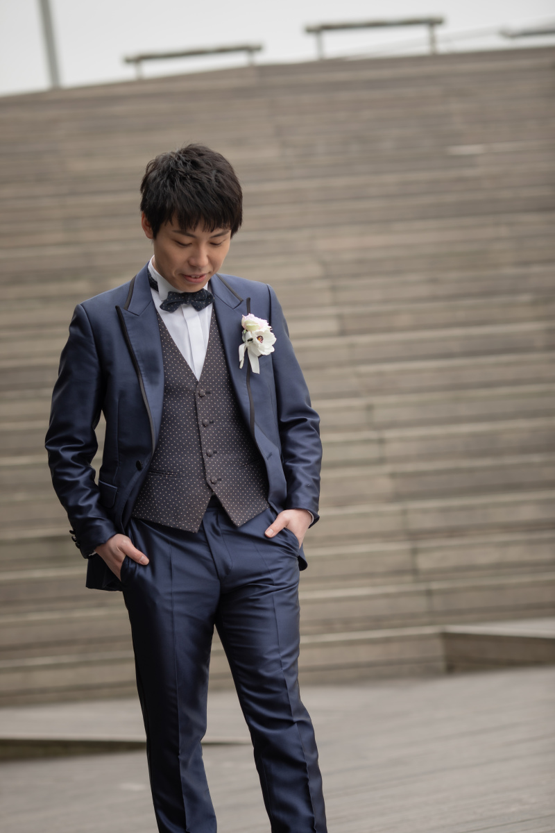 新郎様も主役です♬