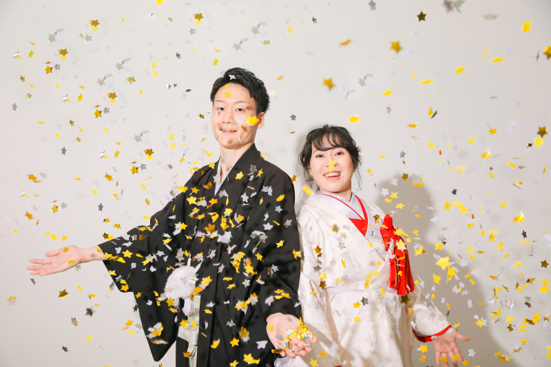 華やかコンフェッティ!