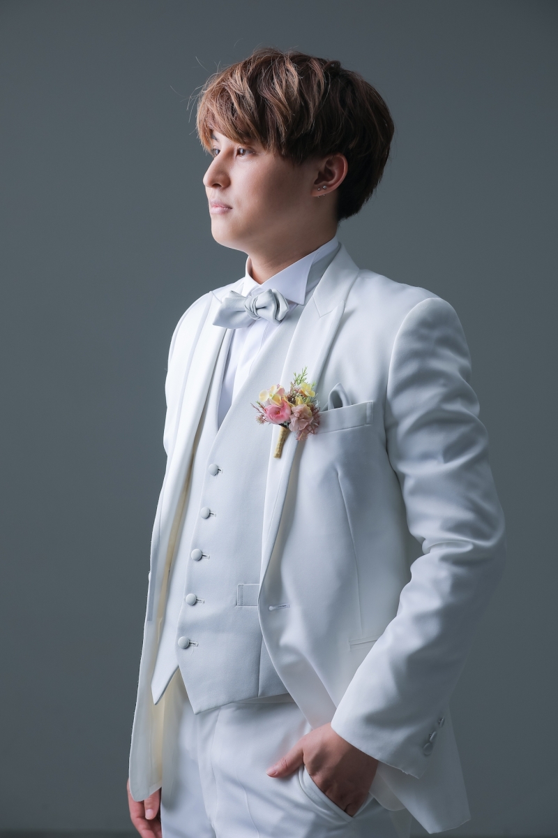 ご新郎様のソロショット