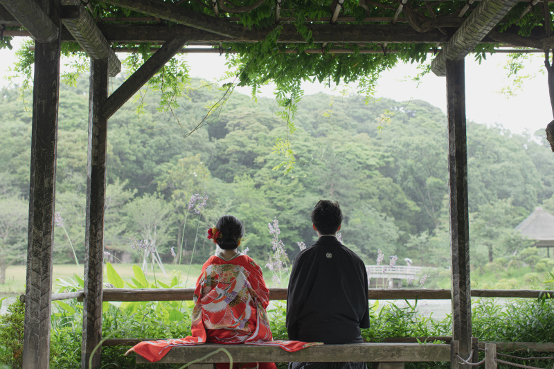 実はこの日、雨でした。
