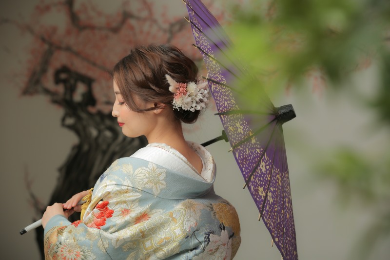 花嫁様のソロカットが美しい