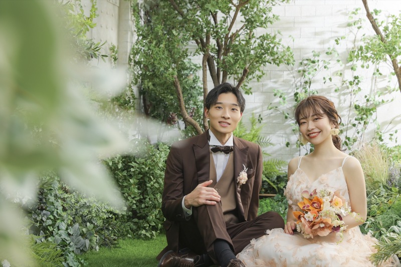 木々の間から激写