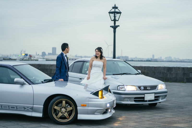 愛車と一緒に