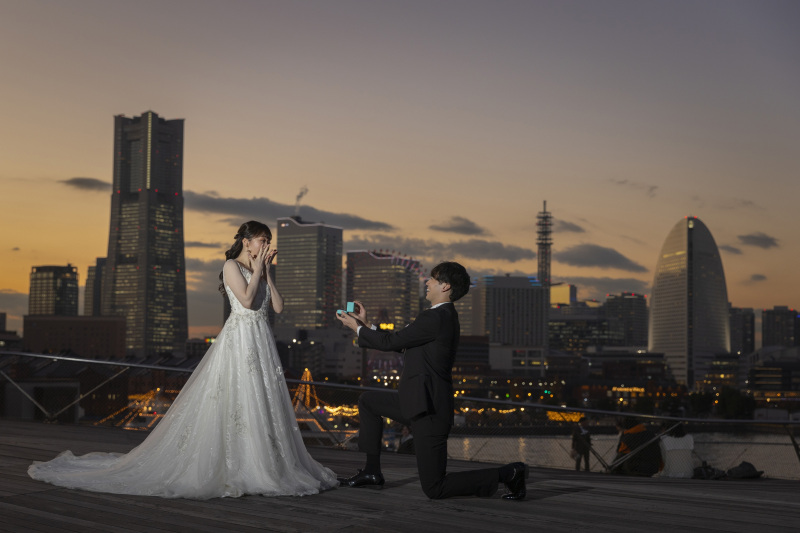 プロポーズ風のお写真も