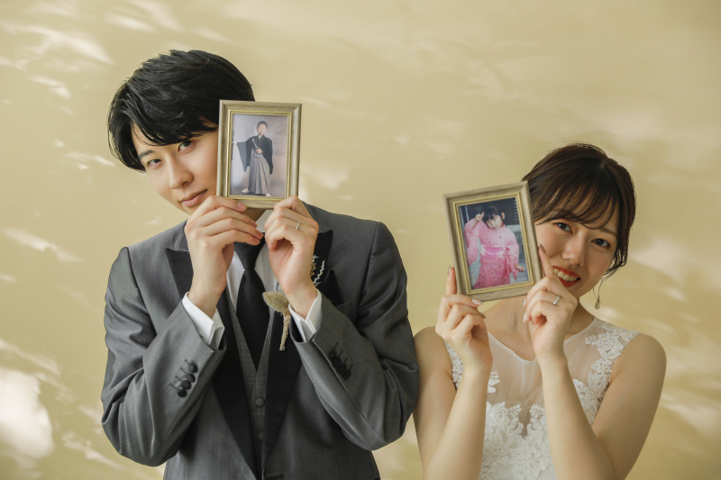 子どもの頃の写真と