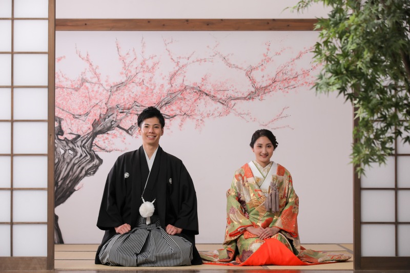 正座のお写真も